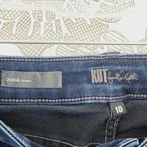 Kut from the Kloth Diana Skinny Stretched Women's Jeans 10 - Picture 5 of 7